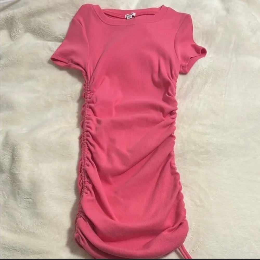 Garage Pink Ribbed Dress Size Small/ Medium